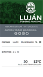 Mobile Screenshot of lujan.gob.ar