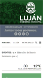 Mobile Screenshot of lujan.gov.ar